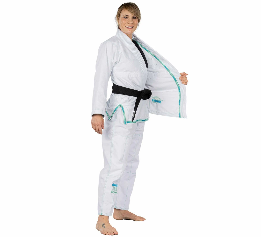 BFCM Suparaito Womens BJJ Gi Teal Jiu Jitsu BFCM Suparaito Womens BJJ Gi Teal Jiu Jitsu