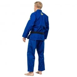 BFCM Jiu Jitsu Lightweight BJJ Gi Blue/Yellow