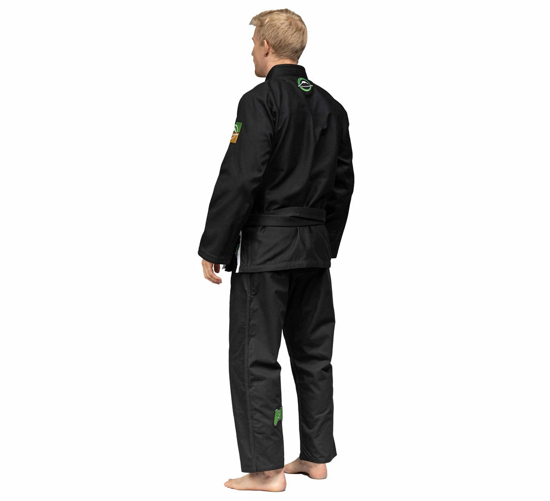 Blowout Outlet Suparaito BJJ Gi Gamer Series Black/Green Blowout Outlet Suparaito BJJ Gi Gamer Series Black/Green