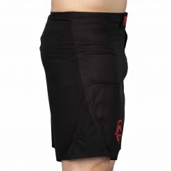 Bona Sun Baseline Fight Shorts Black/Red 11 Bona Sun Baseline Fight Shorts Black/Red