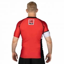 Blowout Classic Short Sleeve Rashguard Red