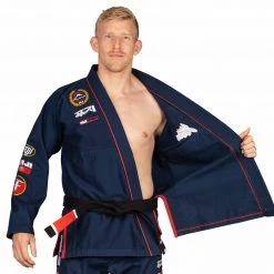 Deelux Sports Suparaito BJJ Gi XTR Edition Navy Jiu Jitsu 9 Deelux Sports Suparaito BJJ Gi XTR Edition Navy Jiu Jitsu