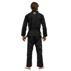 Deelux Ultra Lite BJJ Gi Black Jiu Jitsu