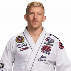 Deelux Sports Suparaito BJJ Gi XTR Edition White Jiu Jitsu