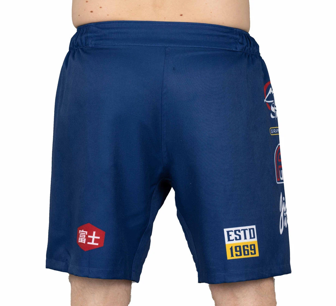 Blowout XTR Extreme Grappling Fight Shorts Navy 7 Blowout XTR Extreme Grappling Fight Shorts Navy