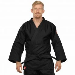 Deelux Euro Competition Judo Gi Black