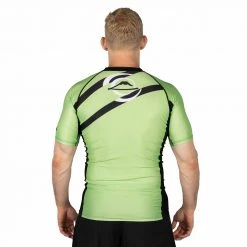 Blowout Outlet Vision Short Sleeve Rashguard Green