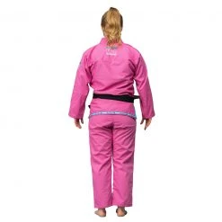 Deelux Suparaito Women's BJJ Gi Pink Blue