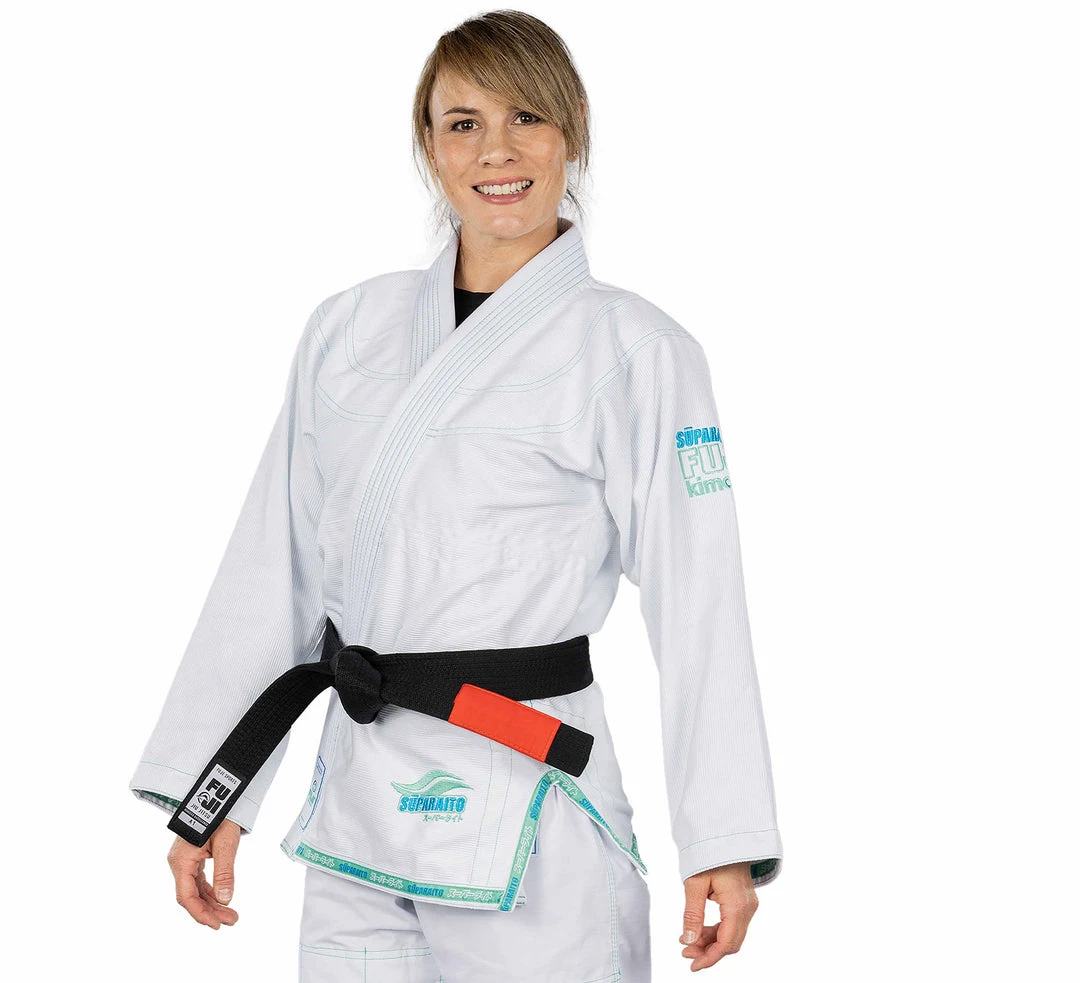 BFCM Suparaito Womens BJJ Gi Teal Jiu Jitsu BFCM Suparaito Womens BJJ Gi Teal Jiu Jitsu