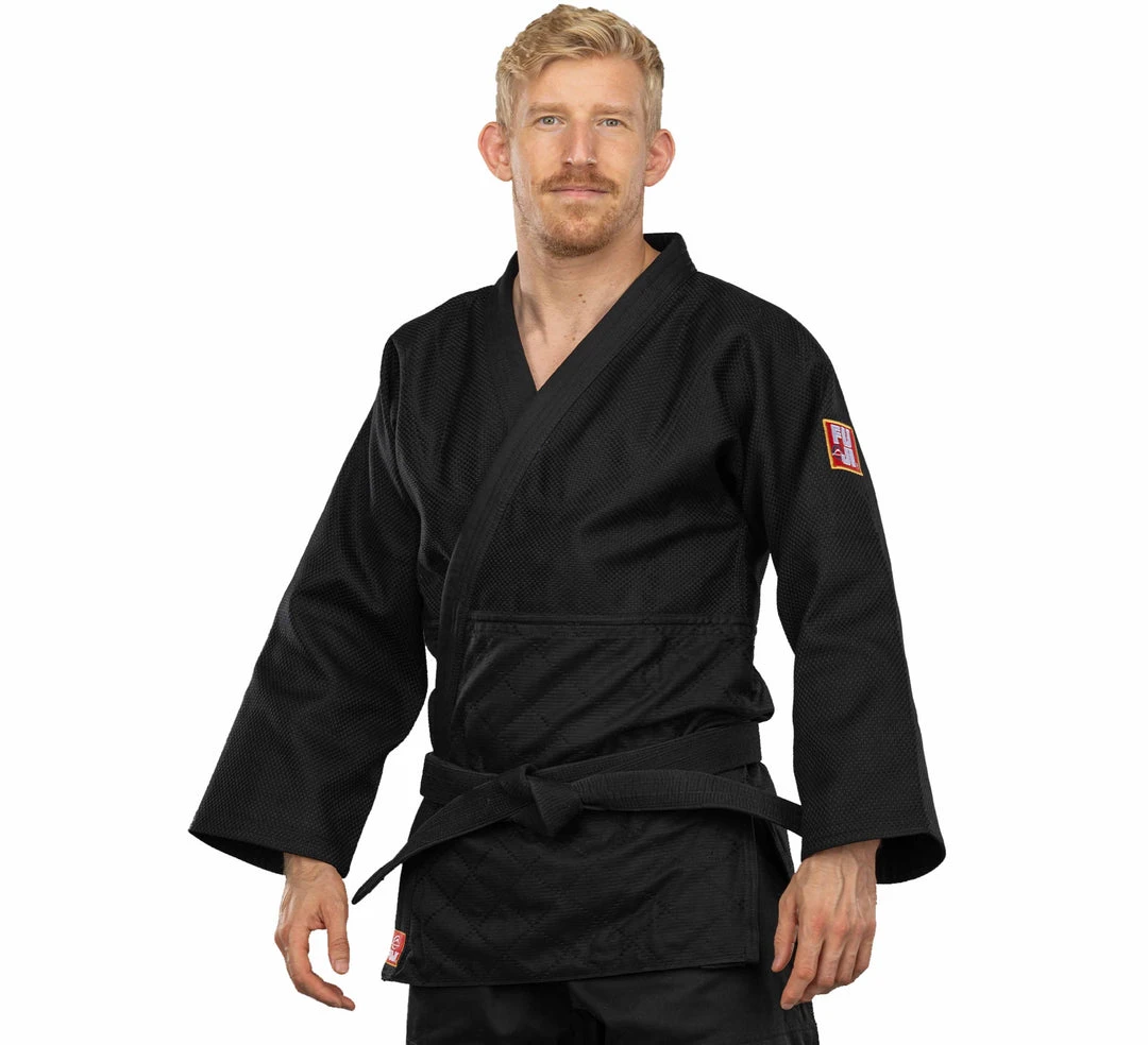 Deelux Euro Competition Judo Gi Black 3 Deelux Euro Competition Judo Gi Black