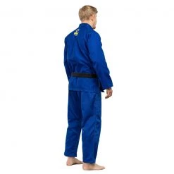 BFCM Jiu Jitsu Lightweight BJJ Gi Blue/Yellow