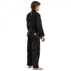 Deelux Ultra Lite BJJ Gi Black Jiu Jitsu