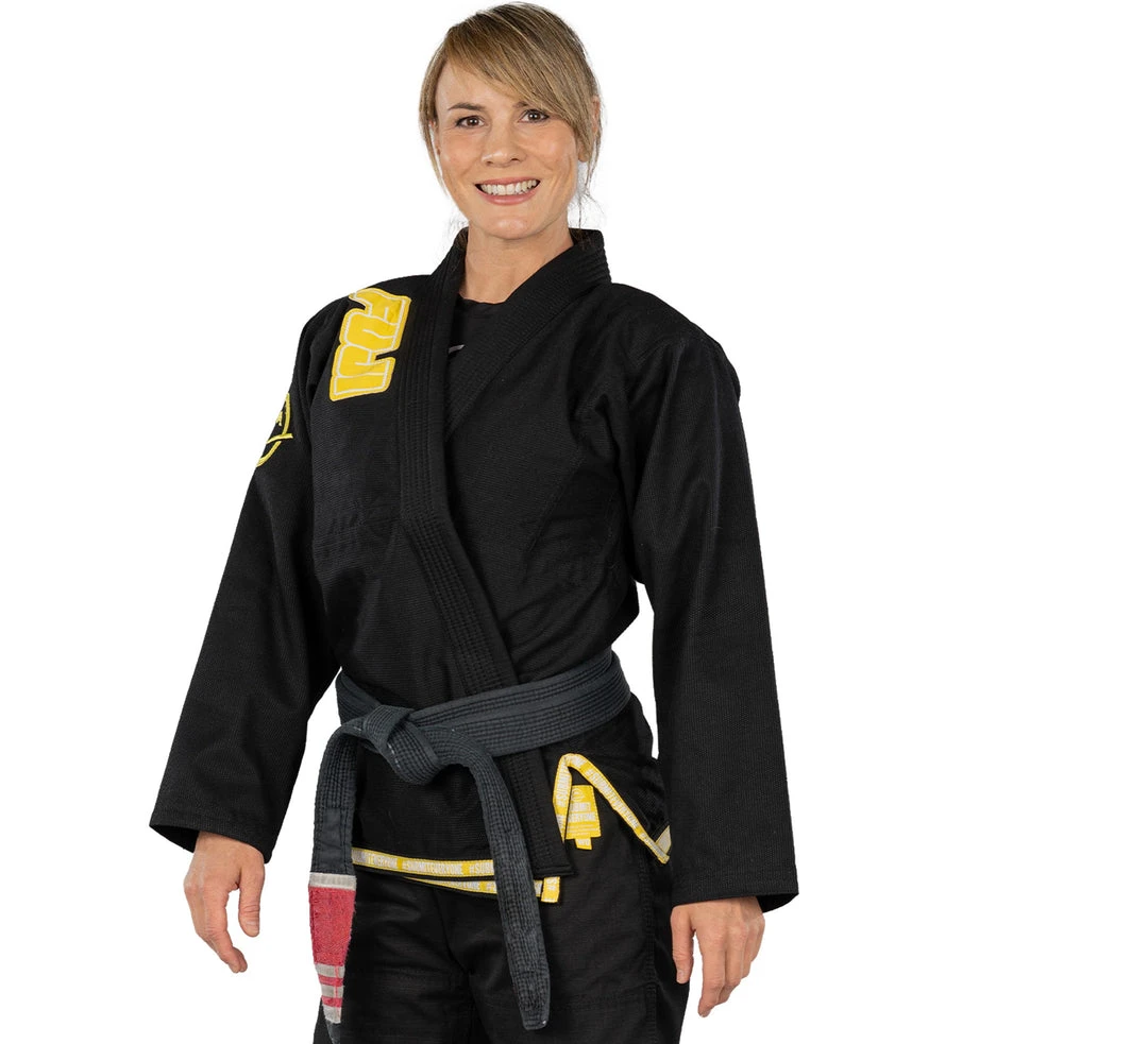 BFCM Jiu Jitsu Submit Everyone Women's BJJ Gi Black 9 BFCM Jiu Jitsu Submit Everyone Women's BJJ Gi Black
