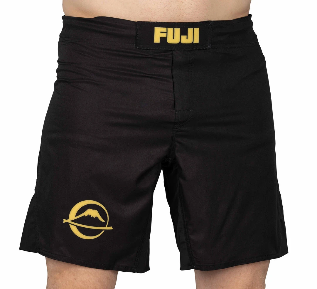 Bona Sun Jiu Jitsu Baseline Fight Shorts Black/Yellow 2 Bona Sun Jiu Jitsu Baseline Fight Shorts Black/Yellow