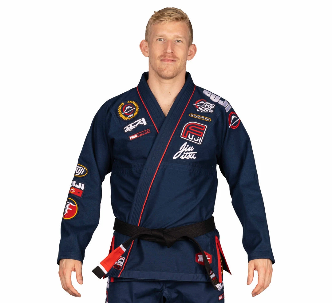 Deelux Sports Suparaito BJJ Gi XTR Edition Navy Jiu Jitsu Deelux Sports Suparaito BJJ Gi XTR Edition Navy Jiu Jitsu