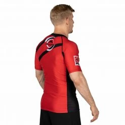 Blowout Vision Short Sleeve Rashguard Red Outlet