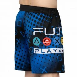 Blowout Gamer Series Fight Shorts Blue