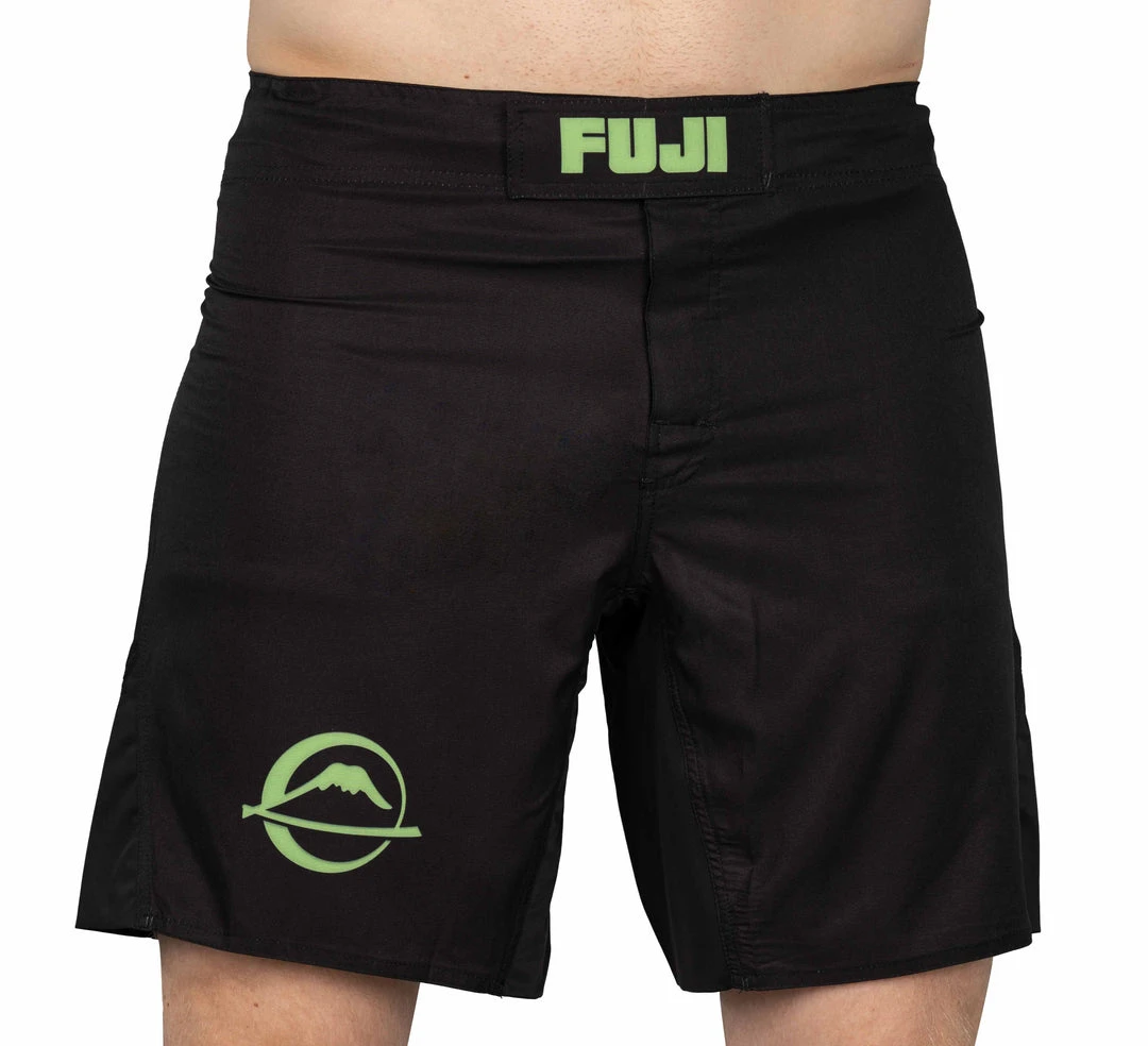 Bona Sun Jiu Jitsu Baseline Fight Shorts Black/Green 2 Bona Sun Jiu Jitsu Baseline Fight Shorts Black/Green
