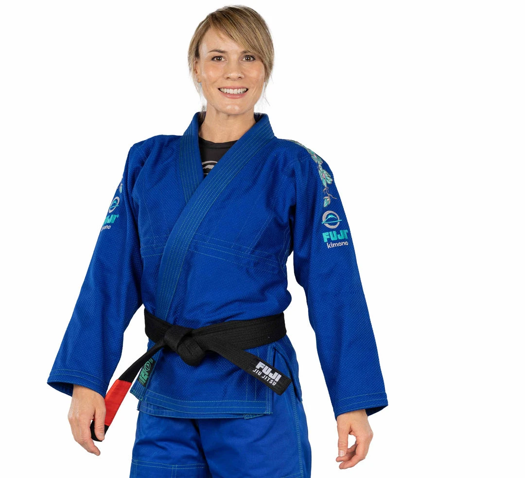 BFCM Blossom Womens Jiu Jitsu Gi Blue 9 BFCM Blossom Womens Jiu Jitsu Gi Blue