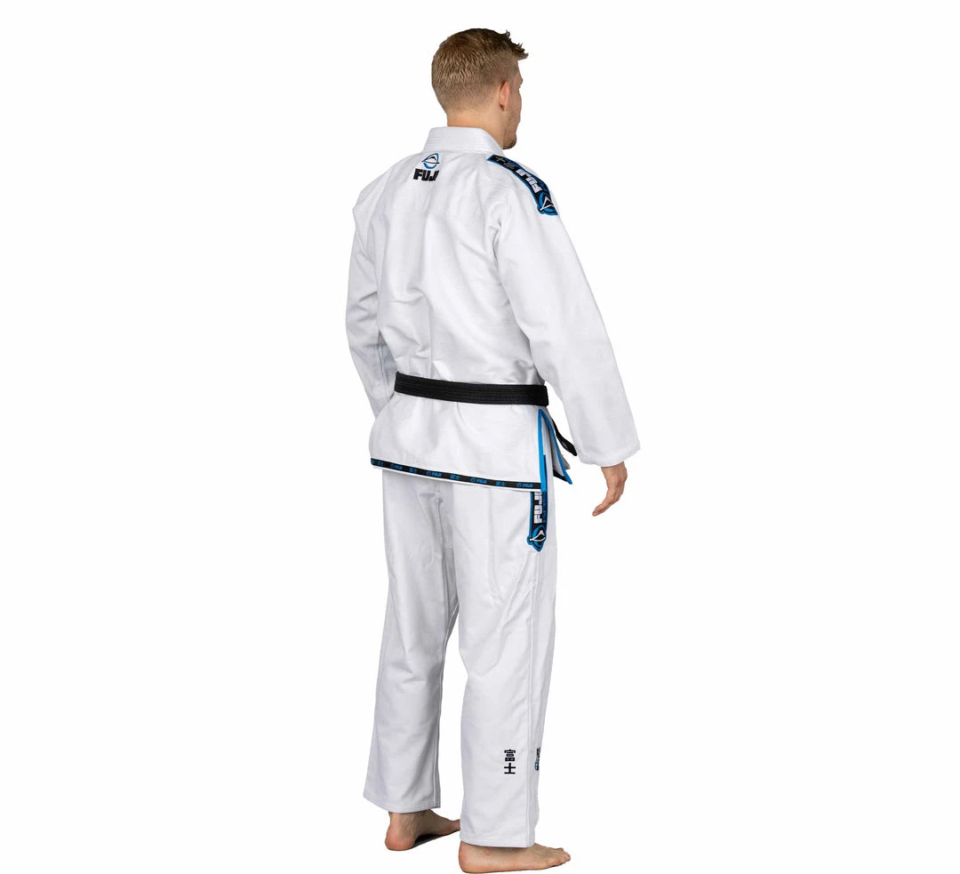 Deelux Kassen 3.0 BJJ Gi White/Blue 6 Deelux Kassen 3.0 BJJ Gi White/Blue