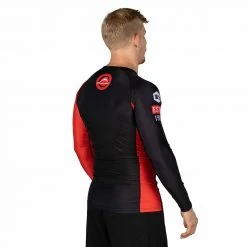 Blowout Mount Long Sleeve Rashguard Red