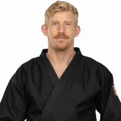 Deelux Euro Competition Judo Gi Black