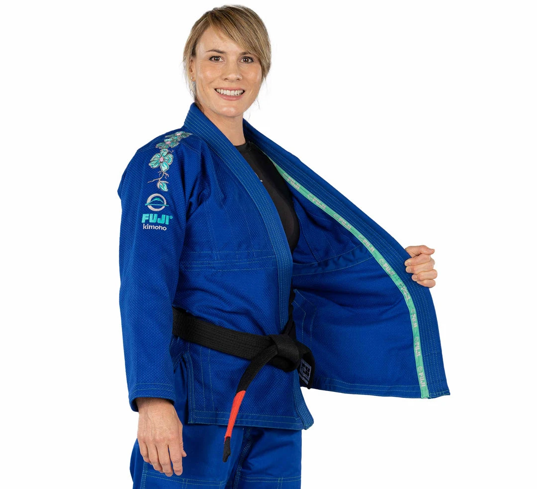 BFCM Blossom Womens Jiu Jitsu Gi Blue 10 BFCM Blossom Womens Jiu Jitsu Gi Blue