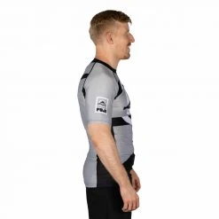 Blowout Vision Short Sleeve Rashguard Grey Outlet