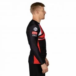 Blowout Mount Long Sleeve Rashguard Red