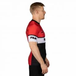 Blowout Classic Short Sleeve Rashguard Red