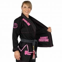 BFCM Jiu Jitsu Submit Everyone Womens BJJ Gi Pink 19 BFCM Jiu Jitsu Submit Everyone Womens BJJ Gi Pink