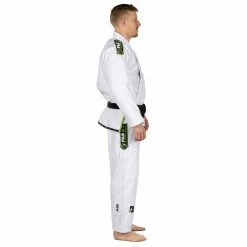 Deelux Kassen 3.0 BJJ Gi White/Green 5 Deelux Kassen 3.0 BJJ Gi White/Green