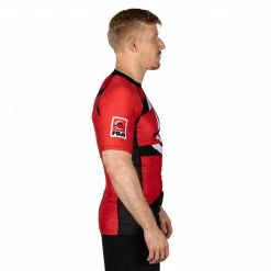Blowout Vision Short Sleeve Rashguard Red Outlet