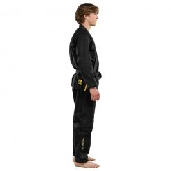 Deelux Ultra Lite BJJ Gi Black Jiu Jitsu