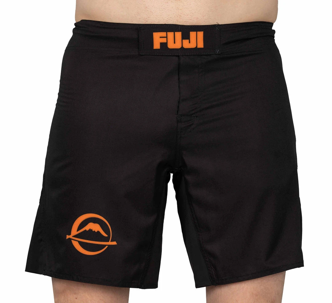 Bona Sun Baseline Fight Shorts Black/Orange Jiu Jitsu Bona Sun Baseline Fight Shorts Black/Orange Jiu Jitsu