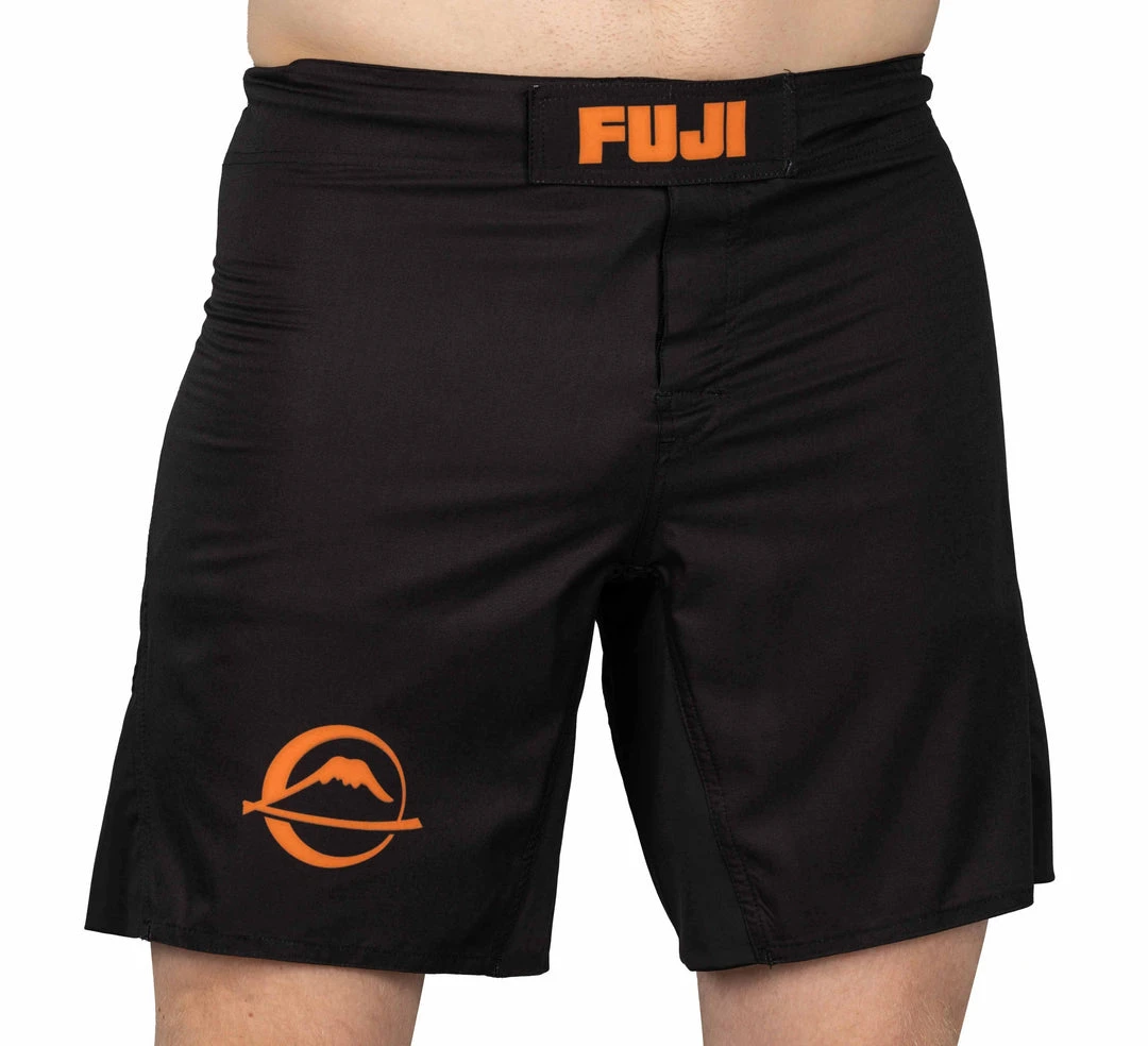 Bona Sun Baseline Fight Shorts Black/Orange Jiu Jitsu Bona Sun Baseline Fight Shorts Black/Orange Jiu Jitsu