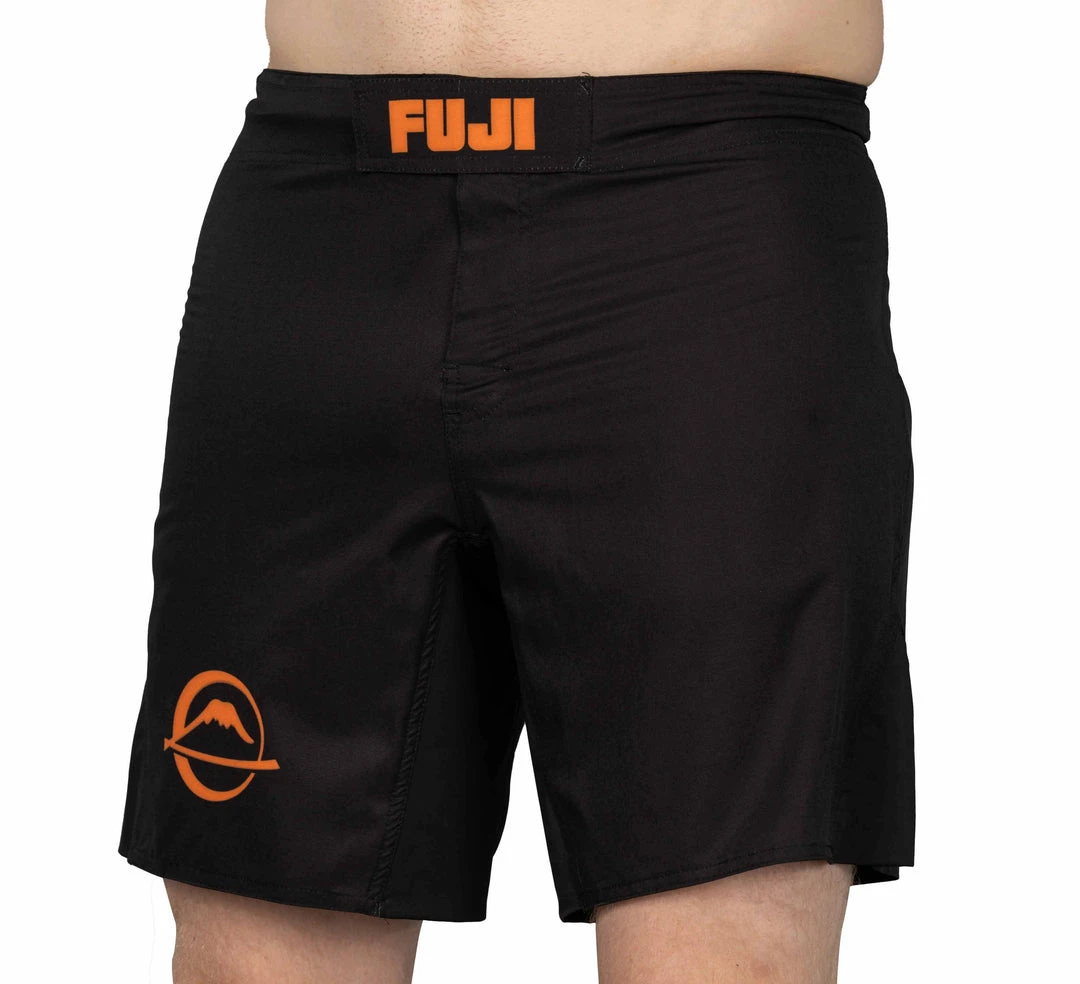 Bona Sun Baseline Fight Shorts Black/Orange Jiu Jitsu Bona Sun Baseline Fight Shorts Black/Orange Jiu Jitsu
