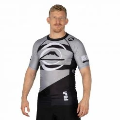 Blowout Vision Short Sleeve Rashguard Grey Outlet