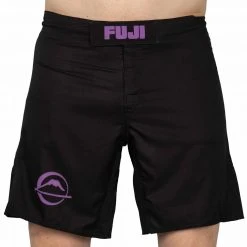 Bona Sun Jiu Jitsu Baseline Fight Shorts Black/Purple