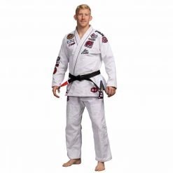 Deelux Sports Suparaito BJJ Gi XTR Edition White Jiu Jitsu