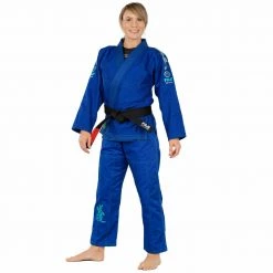 BFCM Blossom Womens Jiu Jitsu Gi Blue 14 BFCM Blossom Womens Jiu Jitsu Gi Blue