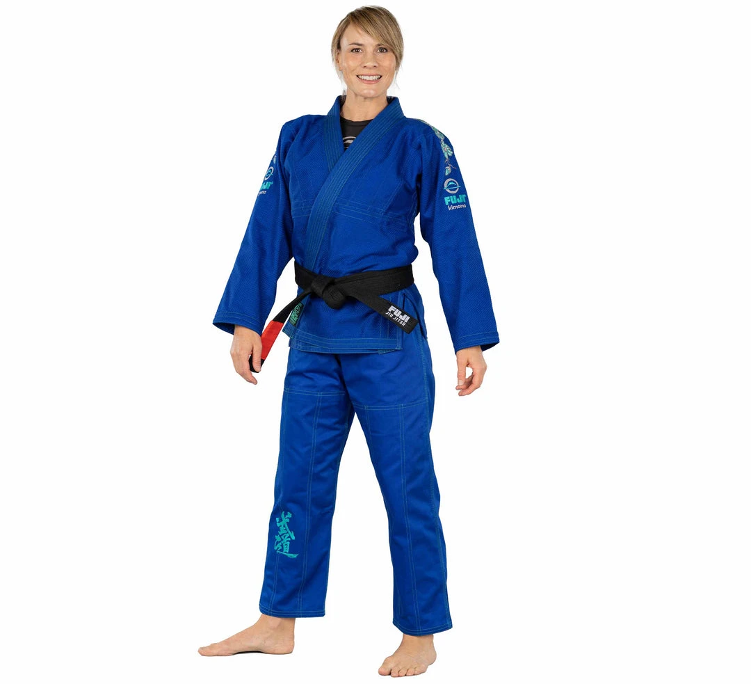 BFCM Blossom Womens Jiu Jitsu Gi Blue 5 BFCM Blossom Womens Jiu Jitsu Gi Blue