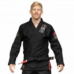Blowout Outlet Suparaito BJJ Gi Gamer Series Black/Red
