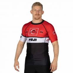 Blowout Classic Short Sleeve Rashguard Red