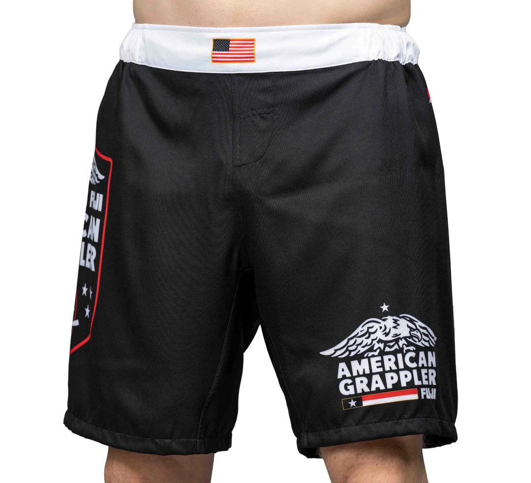 IMatt Sportswear American Grappler Shorts Black Jiu Jitsu 2 IMatt Sportswear American Grappler Shorts Black Jiu Jitsu