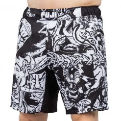 IMatt Sportswear Fighting Spirit Lightweight Shorts Black/White Jiu Jitsu