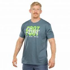 Graphic Ink Foot Locker T-Shirt Indigo