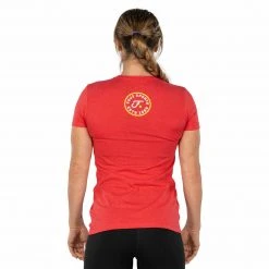BFCM Script Women's T-Shirt Red Jiu Jitsu