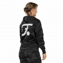 Graphic Ink Camo Womens Hoodie - ADULT SIZES