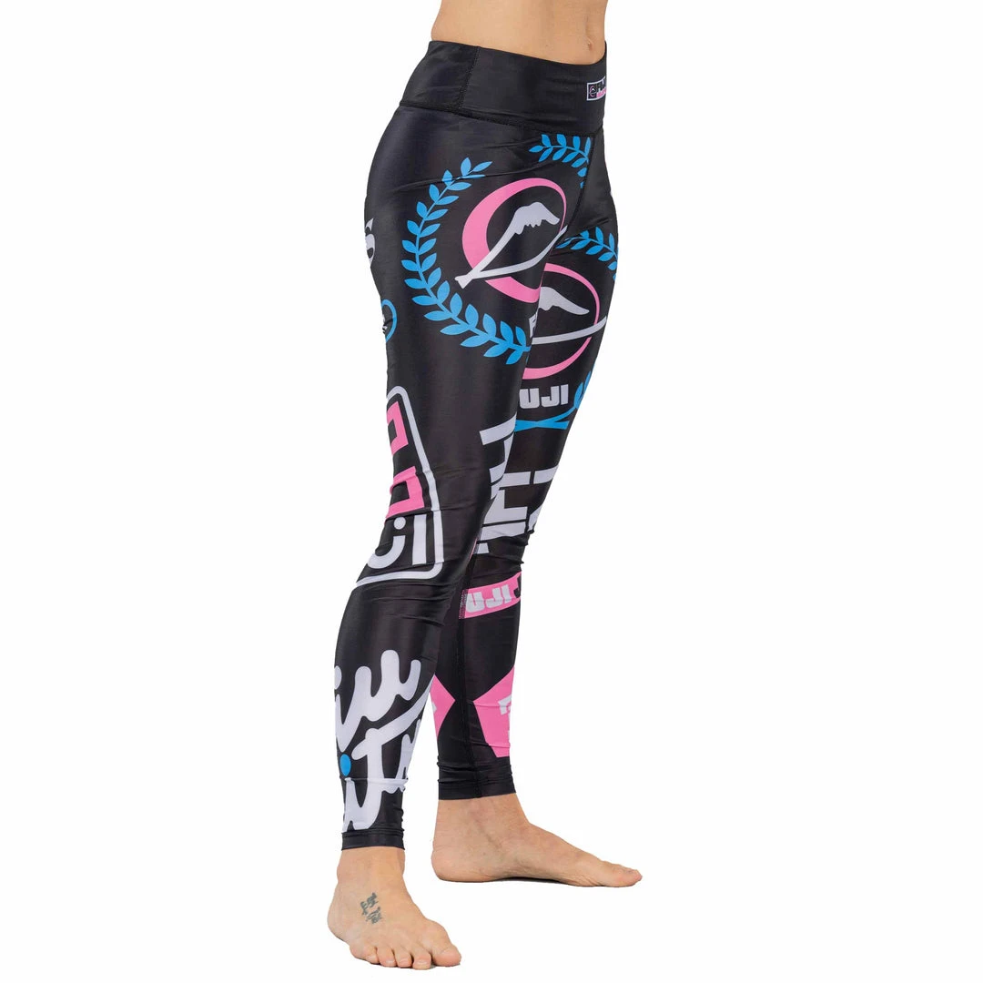 IMatt Sportswear Jiu Jitsu XTR Extreme Womens Grappling Spats Pink 2 IMatt Sportswear Jiu Jitsu XTR Extreme Womens Grappling Spats Pink